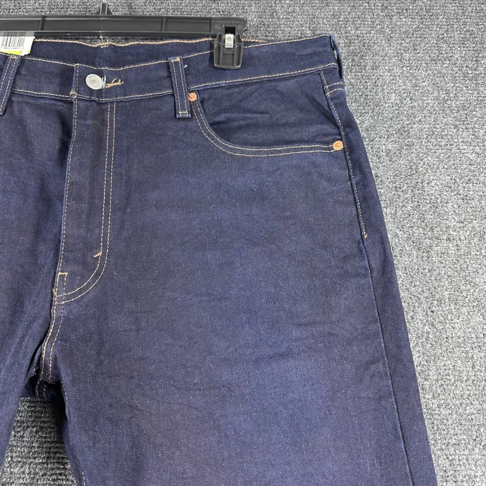Levi's 502 Taper Jeans Mens 38x30 W38 L30 Indigo Blue Levi's Flex Stretch NWT